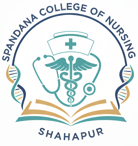 Spandana College of Nursing Logo